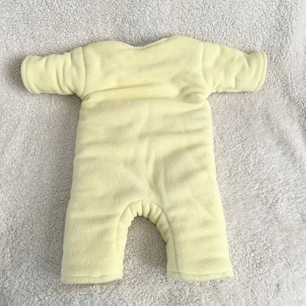 Baby Merlins Magic Sleepsuit Yellow Fleece Wearable Blanket Baby Wear Size Small